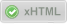 Valid xHTML