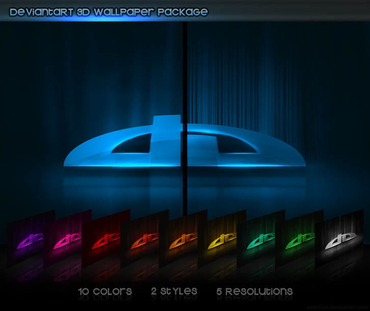 deviantART 3D Wallpaper Pack