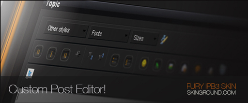 Fury Custom Editor